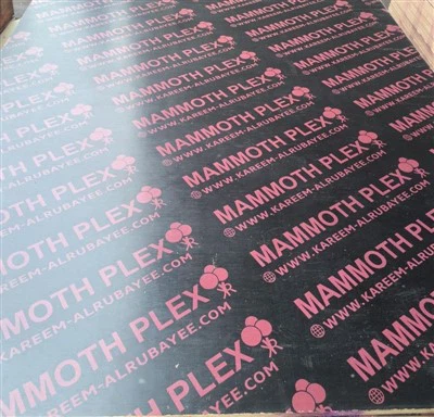 Film negru cu fața placajului de închisoare pentru clădiri de construcții 16,5 mm 17,5 mm 18mm